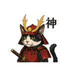 武士猫文太（個別スタンプ：8）