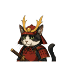 武士猫文太（個別スタンプ：10）