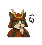 武士猫文太（個別スタンプ：16）
