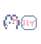 お顔うしゃぎ！！6 ピンク（個別スタンプ：1）
