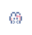 お顔うしゃぎ！！6 ピンク（個別スタンプ：28）