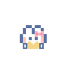 お顔うしゃぎ！！6 ピンク（個別スタンプ：30）