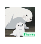 まんまるアザラシの毎日スタンプ集（個別スタンプ：10）