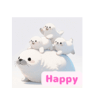 まんまるアザラシの毎日スタンプ集（個別スタンプ：29）