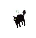 黒猫ちびさんとえびさんの日常（個別スタンプ：20）