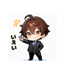 プチ男子の感情100%の日常！2（個別スタンプ：2）