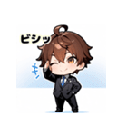 プチ男子の感情100%の日常！2（個別スタンプ：4）