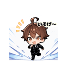 プチ男子の感情100%の日常！2（個別スタンプ：6）