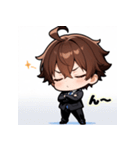 プチ男子の感情100%の日常！2（個別スタンプ：8）