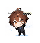 プチ男子の感情100%の日常！2（個別スタンプ：12）