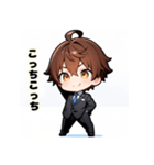 プチ男子の感情100%の日常！2（個別スタンプ：17）