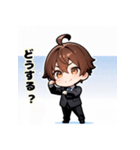 プチ男子の感情100%の日常！2（個別スタンプ：22）