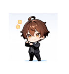 プチ男子の感情100%の日常！2（個別スタンプ：24）