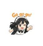 癒し系メイドちゃんのLINEスタンプ3（個別スタンプ：8）