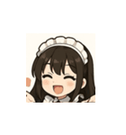 癒し系メイドちゃんのLINEスタンプ3（個別スタンプ：10）