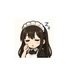 癒し系メイドちゃんのLINEスタンプ3（個別スタンプ：12）