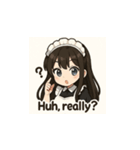 癒し系メイドちゃんのLINEスタンプ3（個別スタンプ：13）
