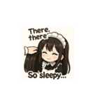 癒し系メイドちゃんのLINEスタンプ3（個別スタンプ：16）