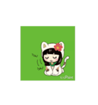 うごくうめにゃん（個別スタンプ：5）