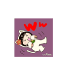 うごくうめにゃん（個別スタンプ：6）