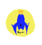 帰宅するコウモリ（個別スタンプ：24）