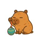 夏だ！海だ！イトメカピバラだ！（個別スタンプ：9）