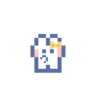 お顔うしゃぎ！！6 黄色（個別スタンプ：17）