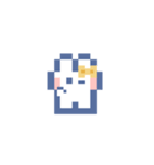 お顔うしゃぎ！！6 黄色（個別スタンプ：18）