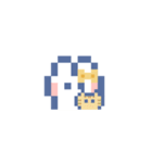 お顔うしゃぎ！！6 黄色（個別スタンプ：23）