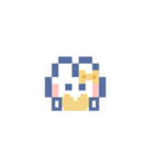 お顔うしゃぎ！！6 黄色（個別スタンプ：30）