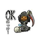 動く死神（個別スタンプ：3）