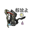 動く死神（個別スタンプ：4）