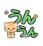 見やすい♪でか文字返信 #ネコナール5（個別スタンプ：27）