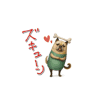 mottoのクールな動物達♡唯一無二（個別スタンプ：9）
