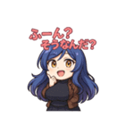 な〜ずカフェ うみオーナー 気まぐれ返信（個別スタンプ：2）