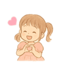 育児パパと姉妹（個別スタンプ：3）