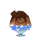 かき氷たちも夏（個別スタンプ：1）