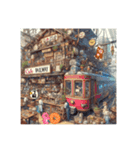 行きつけの鉄道カフェ（個別スタンプ：2）