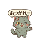 キモかわゾンビ猫の日常（個別スタンプ：2）
