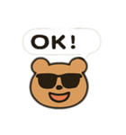 了解！クマさんスタンプ（個別スタンプ：5）