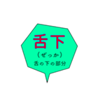 仕事に使える:介護用語スタンプ  No.1（個別スタンプ：14）