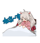 ねことねずみのメイド（個別スタンプ：3）