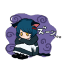 ねことねずみのメイド（個別スタンプ：9）