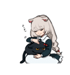 ねことねずみのメイド（個別スタンプ：15）