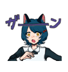 ねことねずみのメイド（個別スタンプ：18）