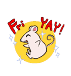 ねことねずみのメイド（個別スタンプ：37）