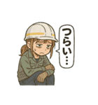 働くお姉さんたち（個別スタンプ：18）