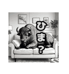 使いやすいアメリカバイソン（個別スタンプ：29）