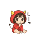 おにちゃん【赤】（個別スタンプ：9）