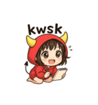 おにちゃん【赤】（個別スタンプ：29）
